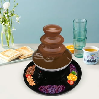 Total Chef WTF-43E 3-Tier Dual Tower Chocolate Fountain - Walmart.com