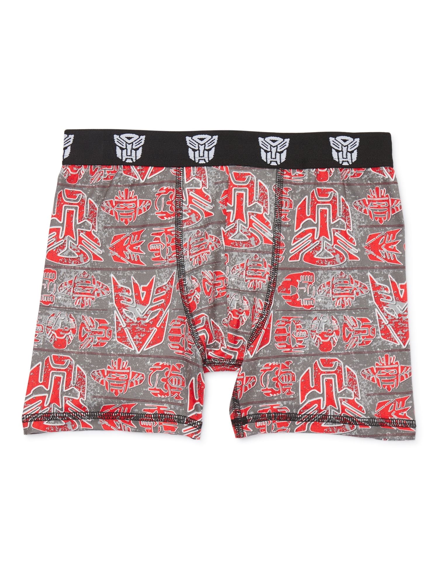 Transformers Boys’ Rise of the Beasts Print Boxer Briefs, 4-Pack, Sizes XS-XL