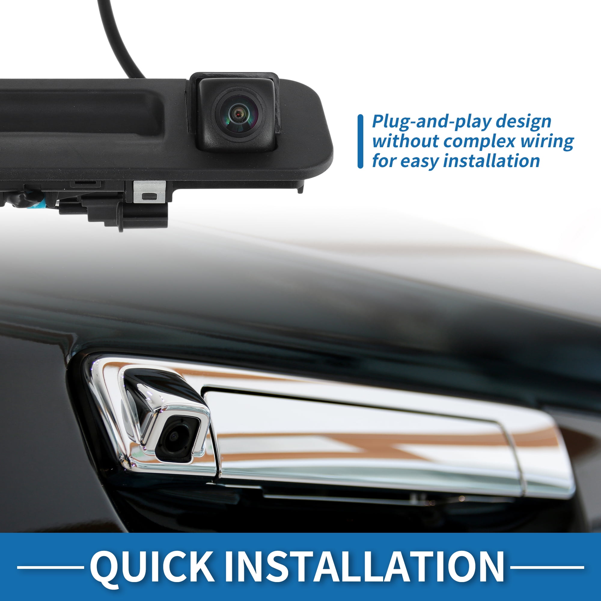 Unique Bargains Tailgate Handle Rear View Camera for Hyundai Sonata 2015 2016 2017