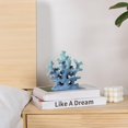 thumbnail image 4 of Estatua de coral de resina Elegondrar 7.1 H con decoración de coral azul, 4 of 7