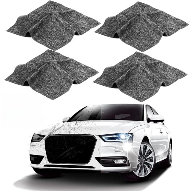 Fiudx Ofertas de la semana Artefacto de tela para reparar rayones de autos Pintura para autos Trapo mágico