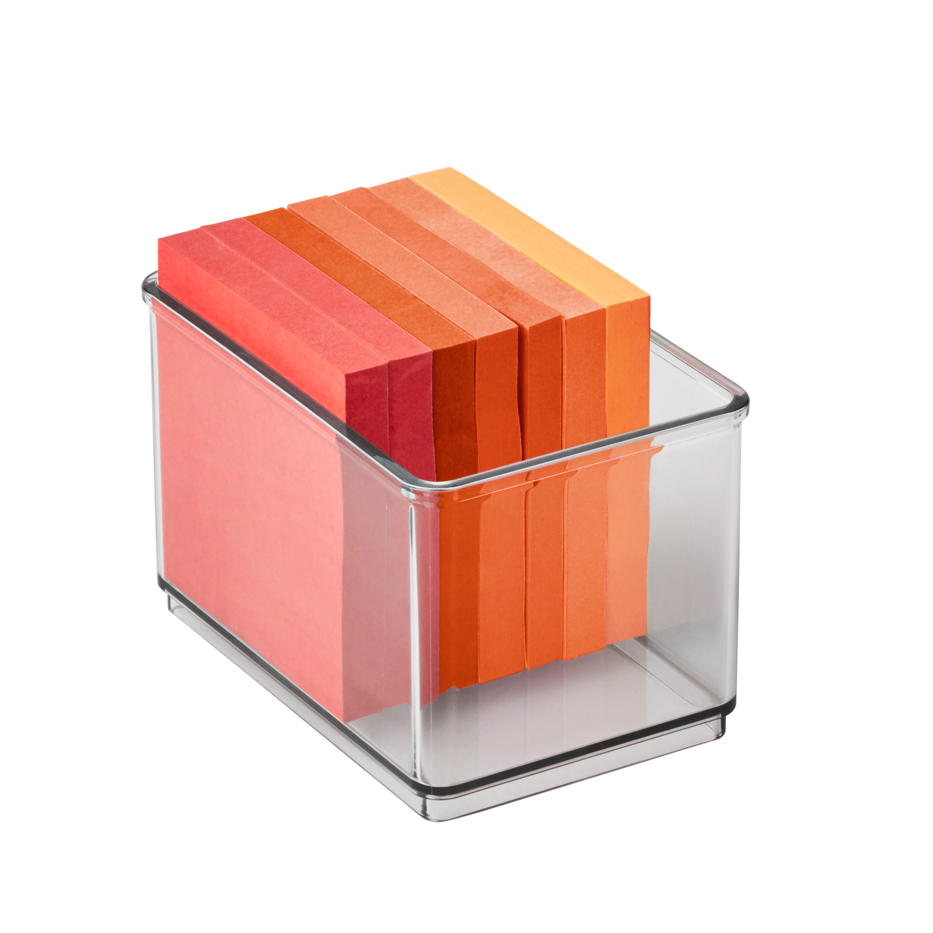 The Home Edit 4-Piece Office Desktop Edit Clear Plastic Storage System - image 5 of 16
