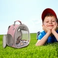 Halinfer Portable Bird Carrier , Bird Travel Backpack with Stainless