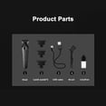 thumbnail image 4 of Kemei Cordless Hair Trimmer0mm Clipper Professional Electric Cutting Machine, 4 of 4
