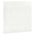 thumbnail image 2 of vidaXL 4-Panel Room Divider White 160x180 cm Steel, 2 of 4