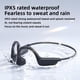thumbnail image 1 of Auriculares de conducción ósea, auriculares óseos, auriculares Bluetooth de fitness inalámbricos de oído abierto mejorados con micrófono, 8 horas de duración, 1 of 4