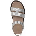 thumbnail image 4 of Vionic Women's Solana Strappy Platform Sandal Silver Metallic 6.5W, 4 of 5