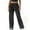 Black, variant on Lindreshi Sweatpants Women Plus Size Clearance Women's Nightclub Style Casual Pants Women's High Street Design Gradient High Waist Straight Leg Pants Elastic Loose Pants