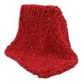 thumbnail image 1 of Ounissouiy Manta de punto grueso cálida y acogedora, variedad de colores, regalos pensados a la moda, mantas de punto grueso Juegos de cama Gran rojo, 1 of 6