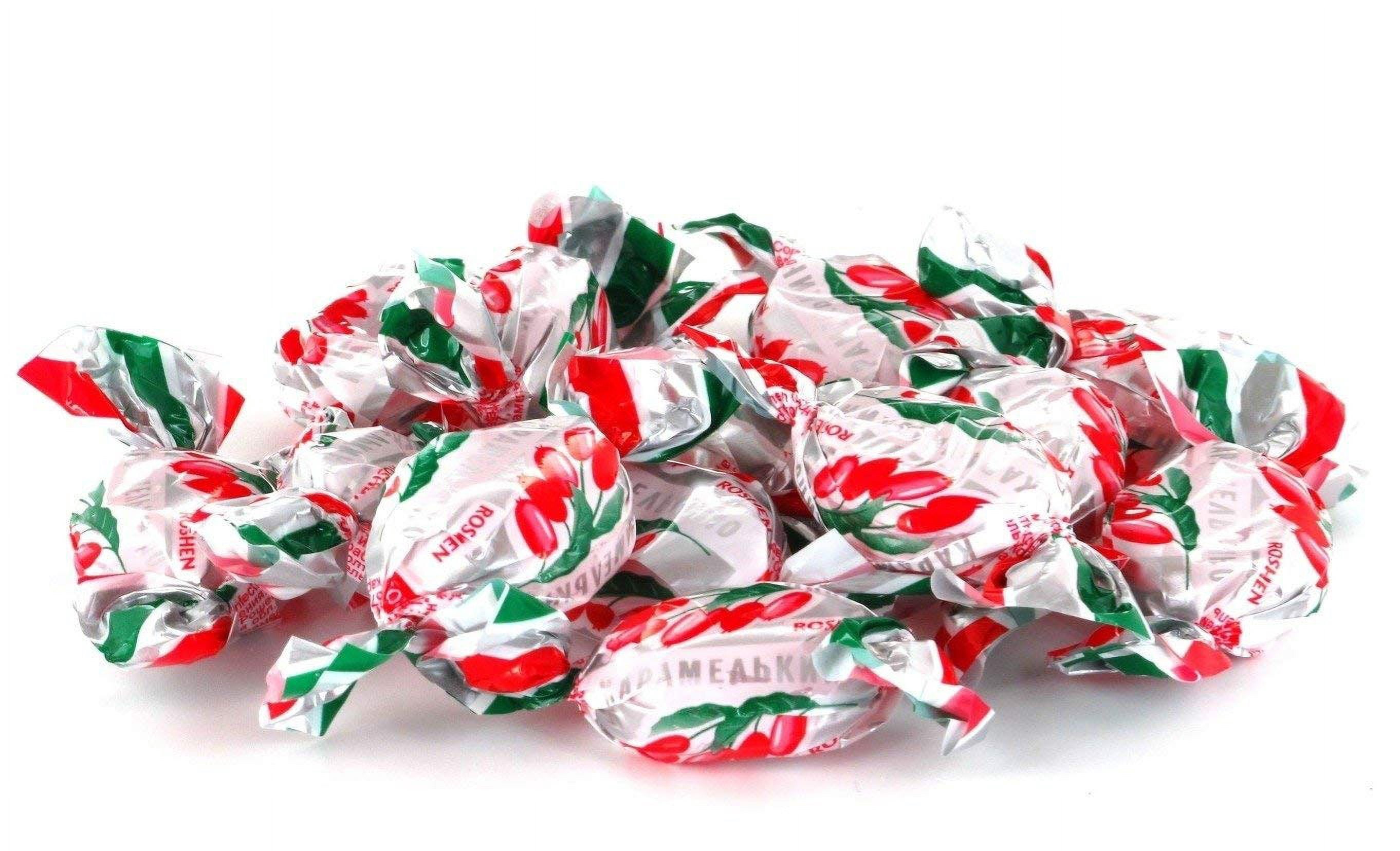 Hard Candies "Karamelkino" Barberry Kosher and Halal, Delicious, Flavorful hard Sweets Bulk Candy (1kg/2.204lb)