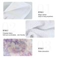 thumbnail image 5 of Wobogo Blue Birds Pink Flowers Hand Towel Set of 2 Absorbent for Kitchen and Bathroom With Velcro Hanging Loop 18.2×14in, 5 of 7