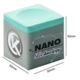 thumbnail image 3 of Tiza de billar de 50g suministros de punta de mano de tiza de taco de billar duradero (sequedad verde) Likrtyny Para Estrenar, 3 of 6