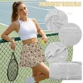 thumbnail image 6 of Uorisango Western Horse Athletic Skort Soft Breathable Women's Athletic Golf Skorts Skirts Casual Tennis Skirt Golf Skorts for Running Casual Size M, 6 of 7