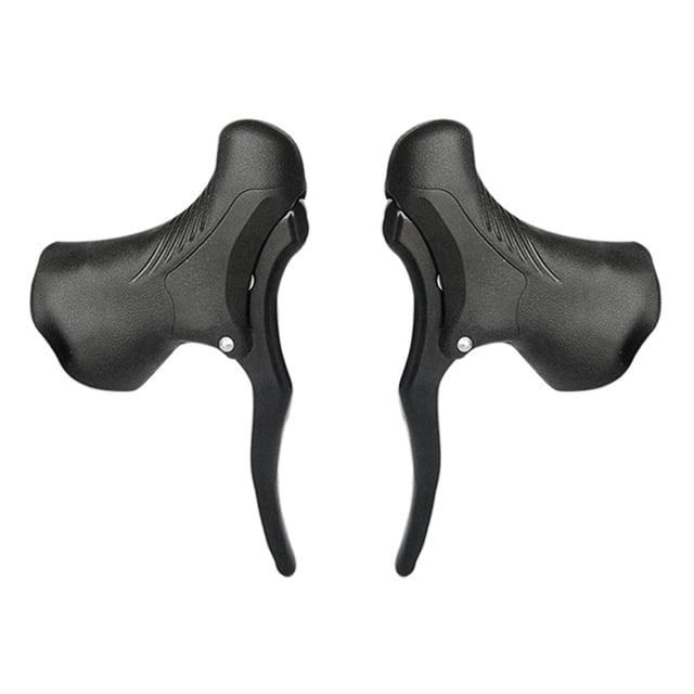 Lightweight Aluminum Brake Handle MTB Mountain Bike Cycling Brake Levers Front & Rear Brake Levers Drop Handlebar Set