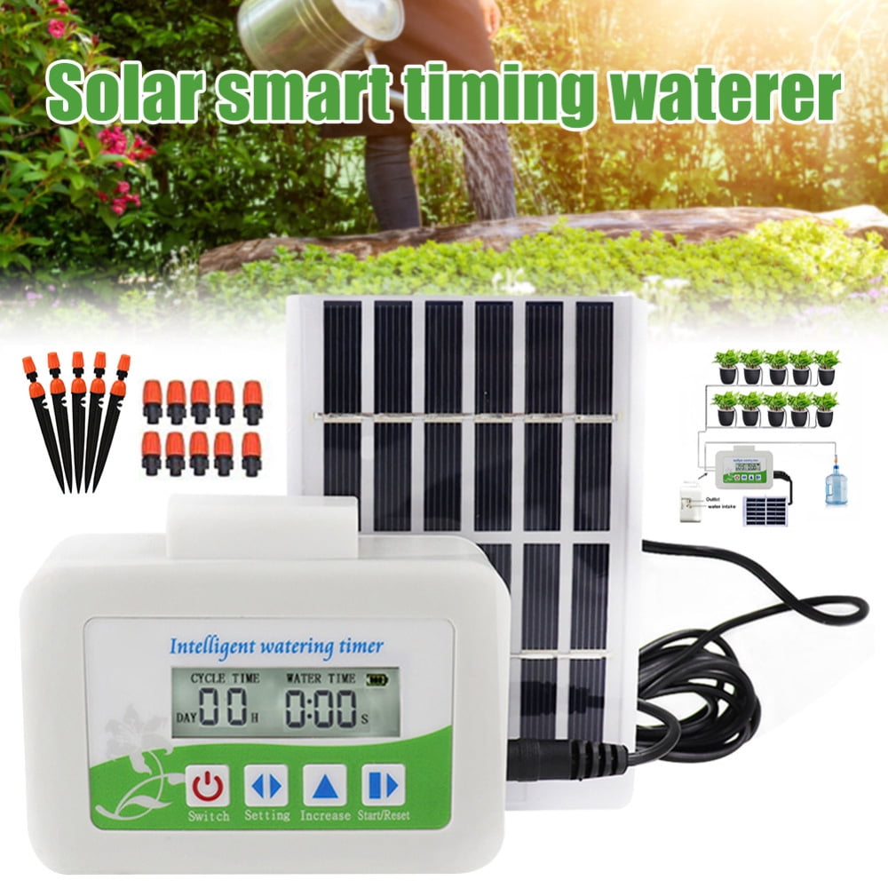 Smart Water Pump Solar Garden Automatic Watering Device Self Drip