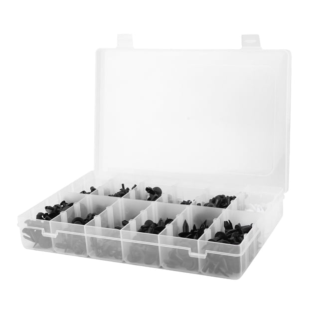 Clips de sujetadores, 350 piezas Hebillas de coche Hebillas de retenedor mixtas Hebillas de sujetadores Diseño exquisito