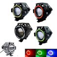 thumbnail image 2 of Faro delantero para motocicleta de 125 W, U7 Led, faro antiniebla para conducción de coche, lámpara de ojo de ángel, foco para motocicleta, accesorios para motocicleta, 2 of 4