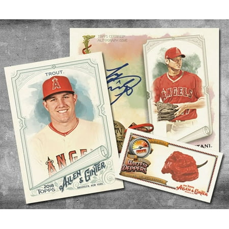 - 2018 Topps Allen & Ginter Baseball Cards Retail Display Box
