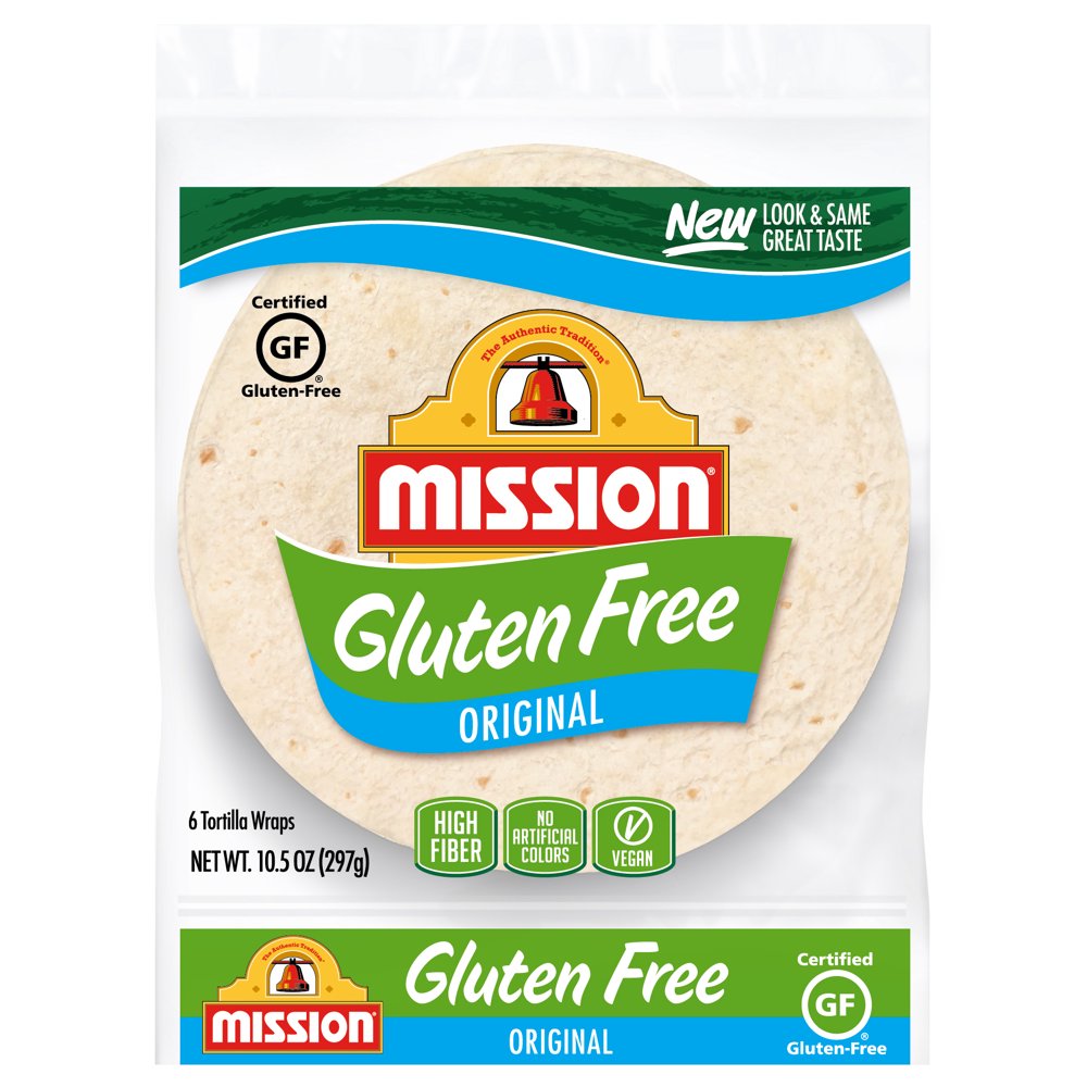 Mission Gluten Free Soft Taco Tortillas, 10.5 Oz, 6 Count