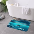 thumbnail image 6 of Kdxio Hawaiian Ship Dolphin,16" x 24", Non-Slip Front Door Mats,Outdoor Welcome Mat Washable, 6 of 9