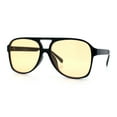 thumbnail image 4 of Mens Iconic Large Tear Drop Racer Plastic Fashion Sunglasses Black - Beige, 4 of 8