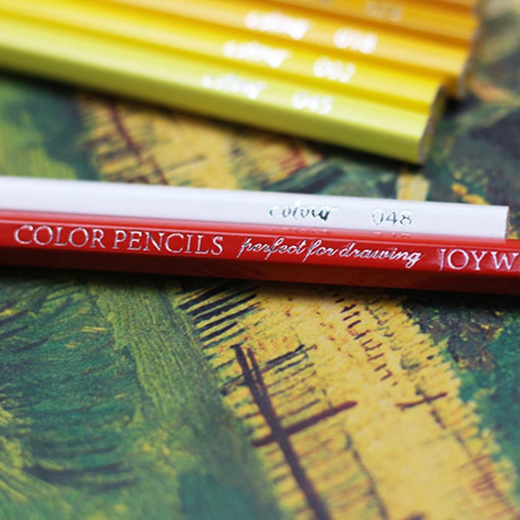 Joywish Colored Pencils 72 Colors Full English Version,1 Box Of Colored Pens,Boy Pencil Set Marker Album Sketch Watercolor Marker Brush Colored Pencils