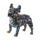 thumbnail image 3 of Estatua francesa, estatua de animal, estante, decoración, artesanía de resina, escultura artística de grafiti para Estilo C, 3 of 9