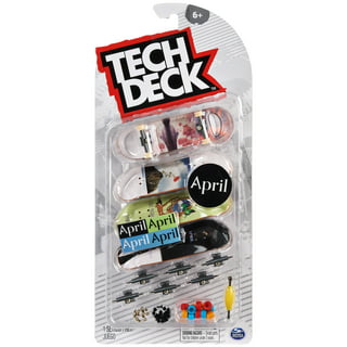  Tech Deck, Ultra DLX Fingerboard 4-Pack, Element Skateboards,  Collectible and Customizable Mini Skateboards, Kids Toy for Ages 6 and Up :  Toys & Games