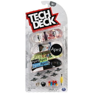 Tech Deck, Ultra DLX Fingerboard 4-Pack, Real Skateboards