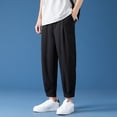 thumbnail image 6 of Bjutir Men'S Pants Men Straight Casual Pants Summer Casual Pants Men Breathable Pants, 6 of 7