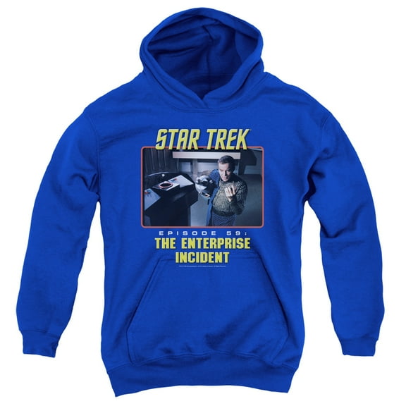 St Original - The Enterprise Incident - Youth Hooded Sweatshirt - X-Large