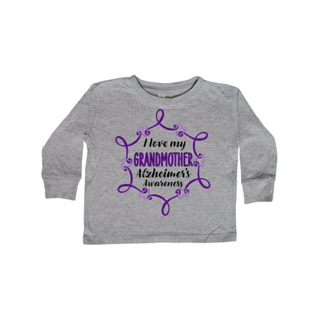 

Inktastic I Love My Grandmother Alzheimer s Awareness Gift Toddler Boy or Toddler Girl Long Sleeve T-Shirt