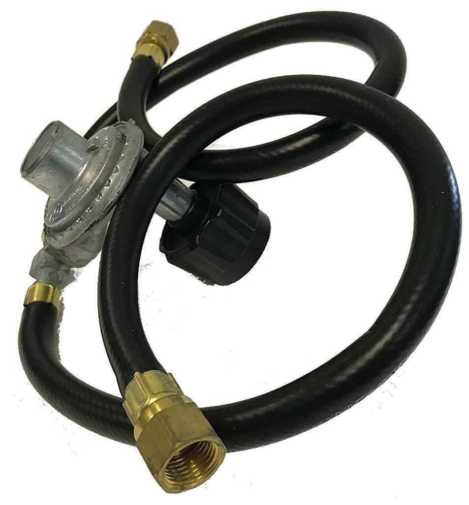 Regulator & Hose T-TYPE for GrillPro 80016 22-Inch Dual QCC1 