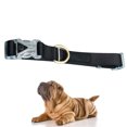 thumbnail image 1 of Dog Collar Nylon Adjustable Lighted Buckle Puppy Collar Pet Collar for Training, 1 of 10