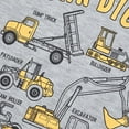 thumbnail image 6 of Tiijoy Sweatshirt for Boys Excavator Graphic Cotton Crew Neck Pullover Top, Sizes 3-4T, 6 of 8