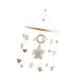 thumbnail image 5 of Móvil para cuna de bebé, sonajeros para recién nacidos, carillón de viento de madera móvil, campana de cama para cuna, juguetes Montessori de dibujos Estrella beige, 5 of 9