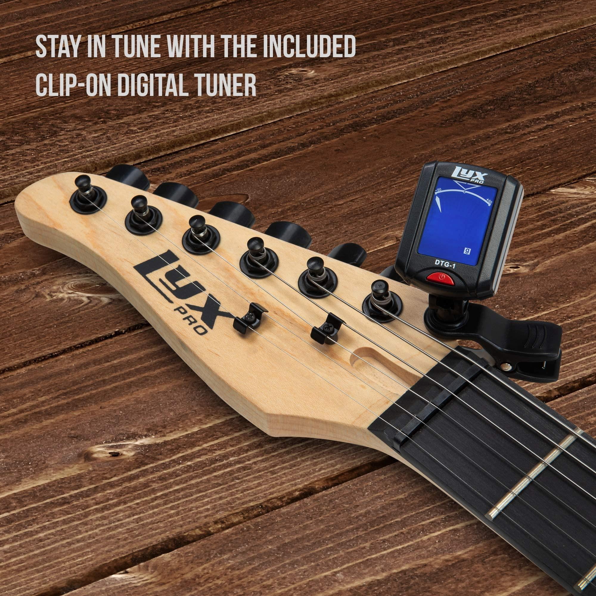LyxPro 39 Inch Electric Guitar Beginner Kit with 20W Amp and Accessories