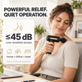 thumbnail image 5 of ARIAGLINT Mini Portable Deep Tissue Massage Gun with 4 Massage Heads Quiet Muscle Fascia Gun for Travel Workout Office，Gifts, 5 of 8