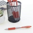 thumbnail image 5 of BAZIC Spencer Red Retractable Pen w/ Cushion Grip (5/Pack) 1.0 mm, 24-Pack, 5 of 7