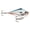 Chrome Blue, variant on Rapala Ultra Light Rippin' Rap - ULRPR03PDS