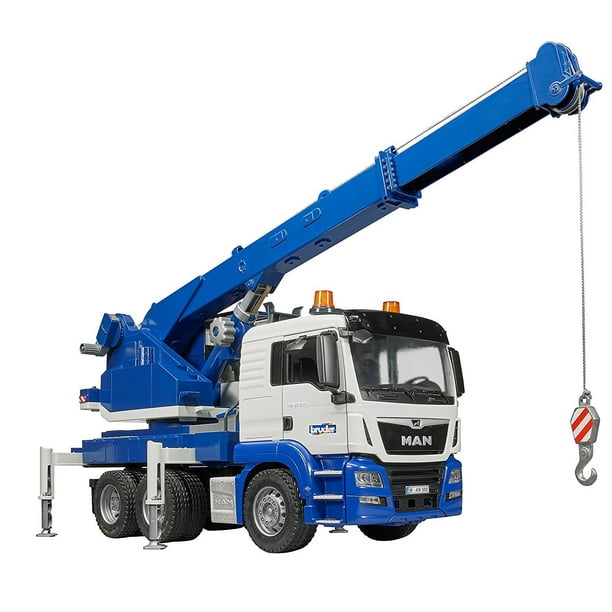 Bruder - 03770  Construction: MAN TGS Crane Truck With Light & Sound 
