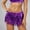 Purple, variant on Women Dresses Purple Tassel Sequin Skirt Women Sparkle Skort Glittery Skirts Party Skirts for Women