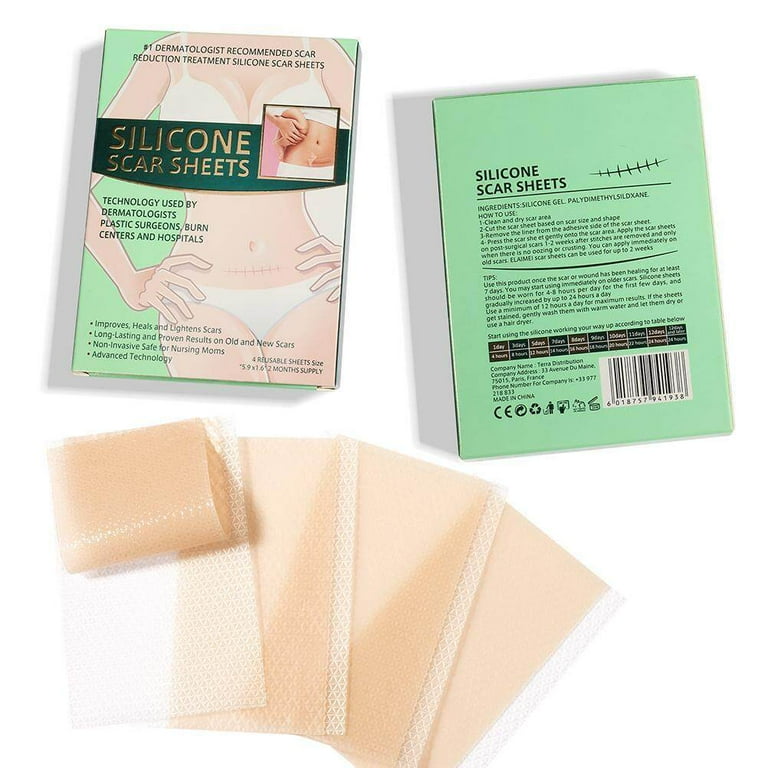 Silicone pad 2024 scar treatment