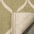 thumbnail image 6 of SAFAVIEH Courtyard Linnet Geometric Indoor/Outdoor Area Rug, Green/Beige, 2' x 3'7", 6 of 10