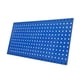 thumbnail image 2 of Paneles perforados de metal, organizador de pared para taller, sala de manualidades o garaje. Azul, 2 of 9