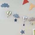 thumbnail image 2 of Bed Bell Baby Toys Crib Rattles Star Moon Rocket Mobile For Crib Mom Handmade Material Package Kids Holder Bed Musical Box heqiyong LED, 2 of 2