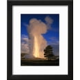 thumbnail image 2 of Wyoming, Yellowstone National Park, Old Faithful, Steam and Water Erupting from Thermal Pool, Scenic Framed Art Print Wall Art Sold by Art.Com, 2 of 5