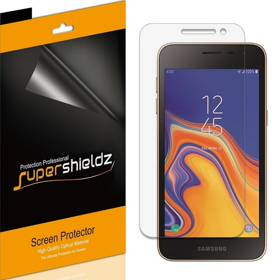 [6-Pack] Supershieldz for Samsung Galaxy J2 Shine Screen Protector, Anti-Bubble High Definition (HD) Clear Shield