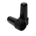 thumbnail image 2 of Machined Aluminum Black Presta Valve Cap Dust Cover for Bicycle wheels and tubes, 2 of 2