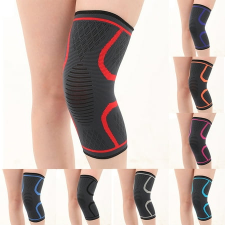 

LeKY Knee Brace Stretchable Protective Nylon Medical Grade Knee Pads for Running